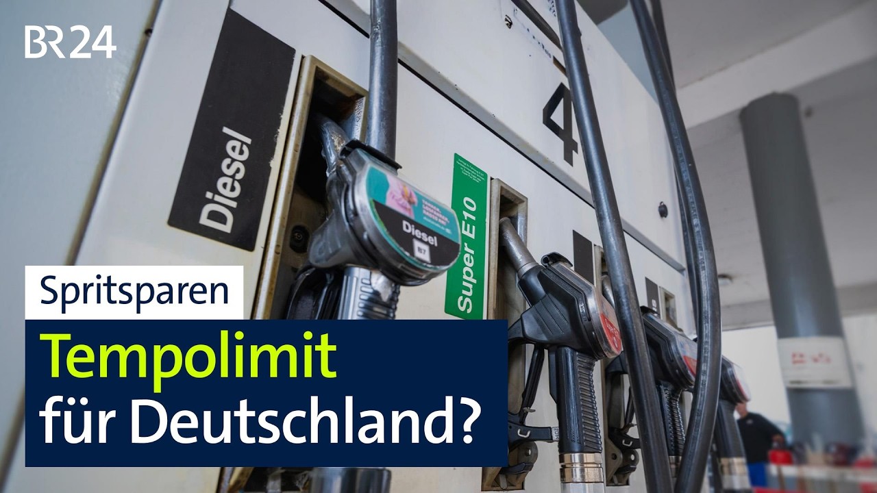 Spritsparen: Tempolimit für Deutschland? | BR24