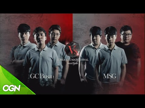 [2016.08.14] 준결승전 GC Busan vs MSG 1화 / 블레이드 앤 소울 토너먼트 2016 코리아 태그매치 FINAL