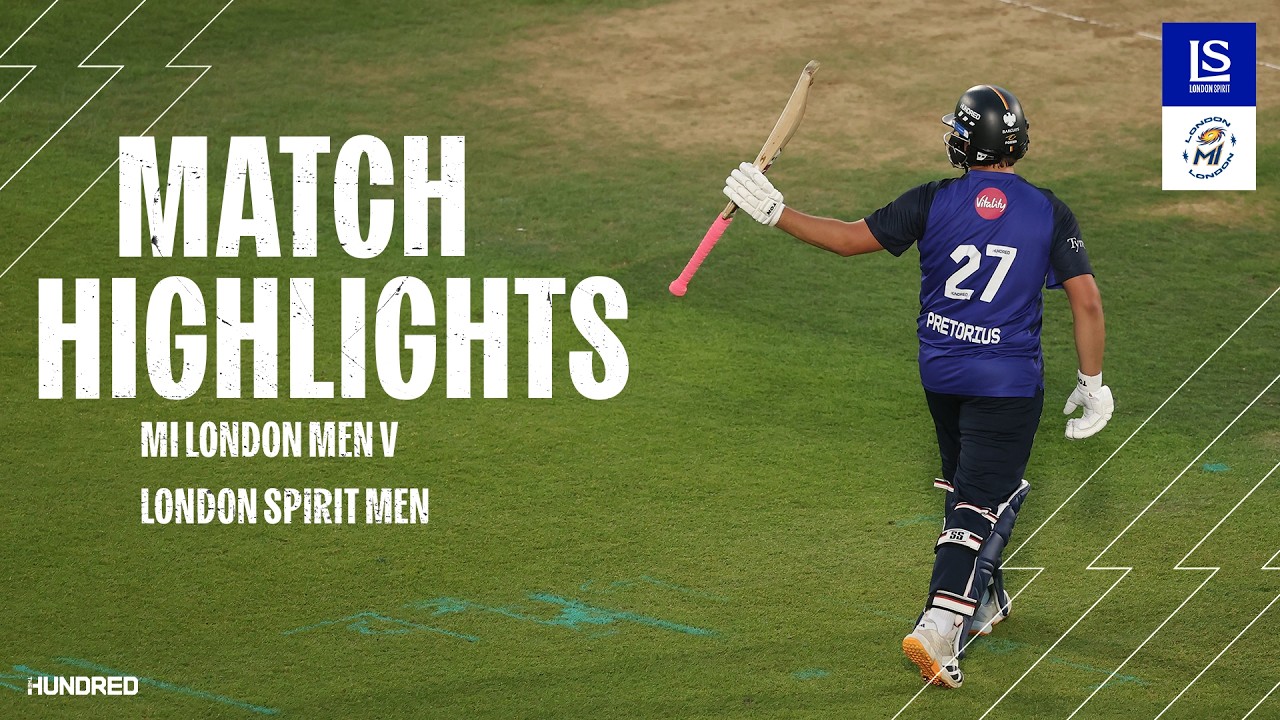 Match Report: London Spirit Men v MI London Men