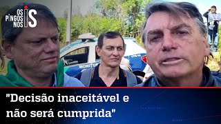 Bolsonaro sobe o tom e enfrenta ‘acordão’ entre TSE e WhatsApp