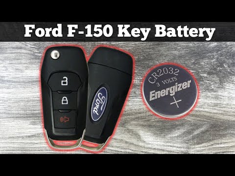 How To Replace 2015 - 2024 Ford F150 Key Fob Battery - Change Replacement F-150 Remote Fob Batteries