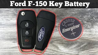 How To Replace 2015 - 2024 Ford F150 Key Fob Battery - Change Replacement F-150 Remote Fob Batteries