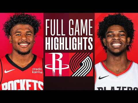 ROCKETS at TRAIL BLAZERS FULL GAME HIGHLIGHTS April 12, 2024