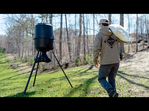 Meet The Moultrie 250 LB Deer Feeder Gravity