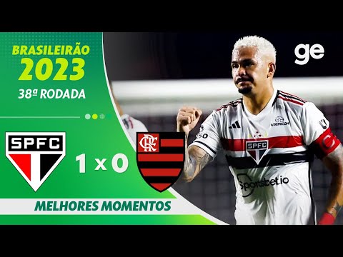 Gols e lances de São Paulo x Flamengo