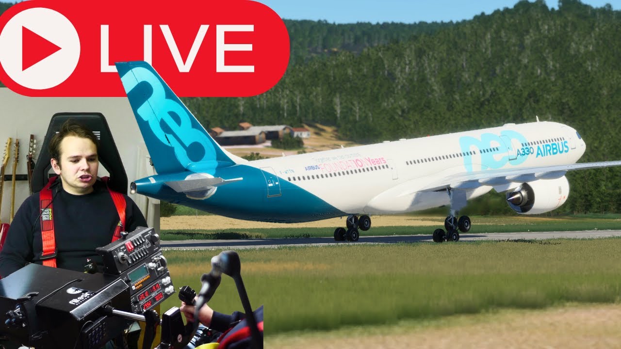 First Flight In THE NEW ULTRA REALISTIC a330 NEO