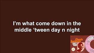 Chuck Jackson - I can't break away (karaoke version)