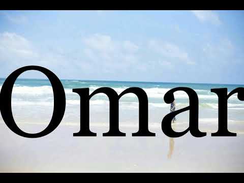 How To Pronounce Omar🌈🌈🌈🌈🌈🌈Pronunciation Of Omar