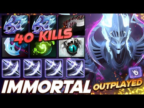 SPECTRE 40 FRAGS ALL MAP HUNTER - Dota 2 Pro Gameplay [Watch & Learn]