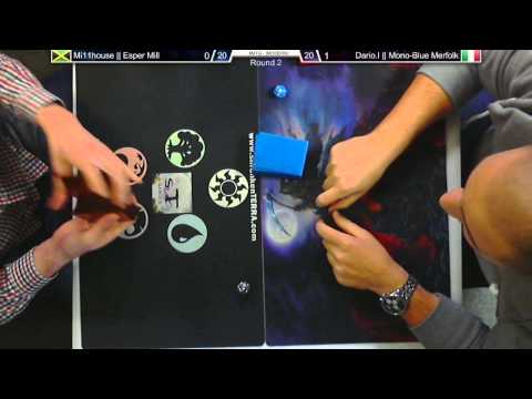 #MTG - Modern - Esper Mill -VS- Merfolk - Round 2