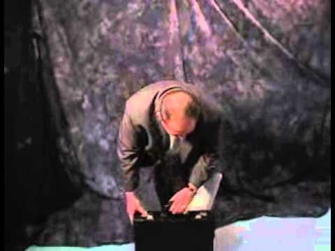 Appearing Stool from Briefcase