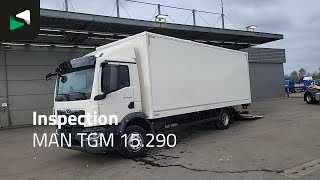 MAN TGM 15.290 4X2 15tonner 1500kg Ladebordwand Automatic Euro 6 cami&oacute;n furg&oacute;n | Imagen 4 - Autoline