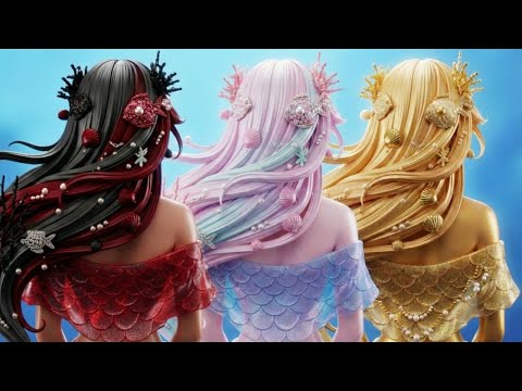 PINK vs BLACK Mermaid Makeover! UNREAL Glow-Up & Epic DIY Scales