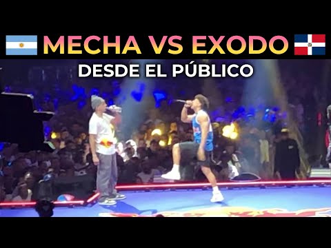 MECHA vs EXODO LIRICAL (Desde el público) - Red Bull Internacional 2023