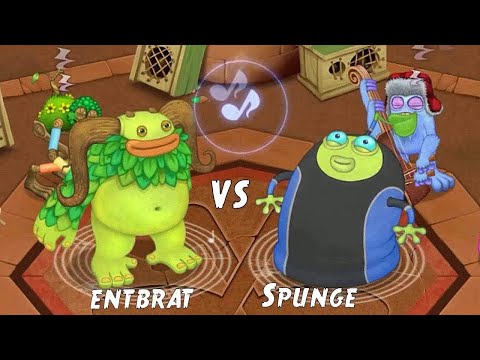 The Colossingum Quest - Entbrat vs Spunge | My Singing Monsters