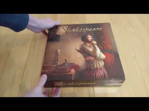 Shakespeare how to setup play and review + solo playthrough