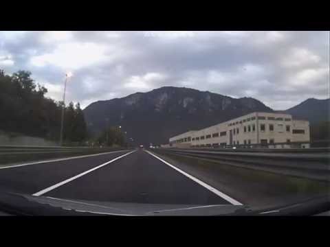 Cała trasa Włochy - Polska  2016 Samochodem part 1