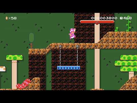 wild woods part 2 by Mr.Maker75 - Super Mario Maker 2 - No Commentary 1by