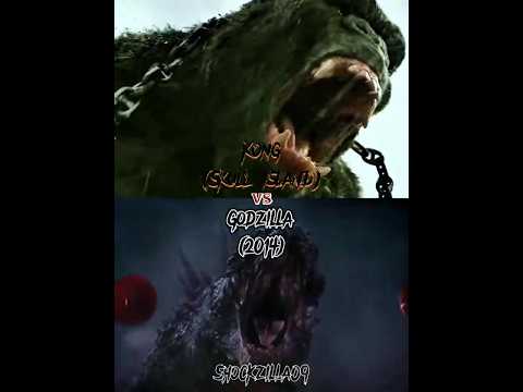 Godzilla (2014) vs Kong (Skull Island)
