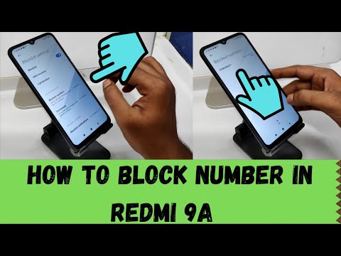 How to Block  Number in Redmi 9A  | How to Block Number in Xiaomi Redmi 9A