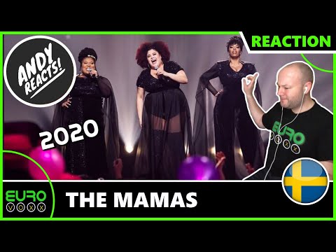 SWEDEN EUROVISION 2020 REACTION: The Mamas - Move (Melodifestivalen 2020 Winner!) | ANDY REACTS!
