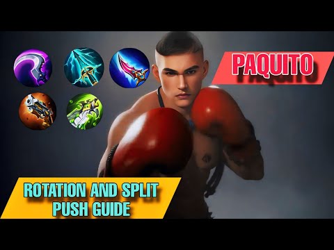 PAQUITO BEST ROTATION AND SPLIT PUSH GUIDE -MLBB 🔥