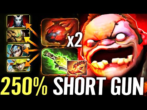 🔥 30KILL 250% STR Pudge SHORT GUN META  — Ethereal Blade + 2x Heart + Overwhelming Blink Dota 2 Pro