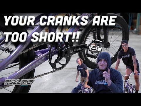 The Fastest Crank Size For BMX Racing