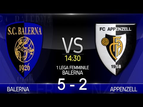 Balerna vs Appenzell (1° Lega Femminile 2019/20)
