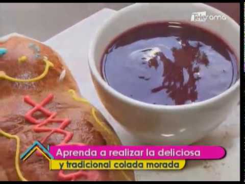 Aprenda a realizar la deliciosa y tradicional colada morada