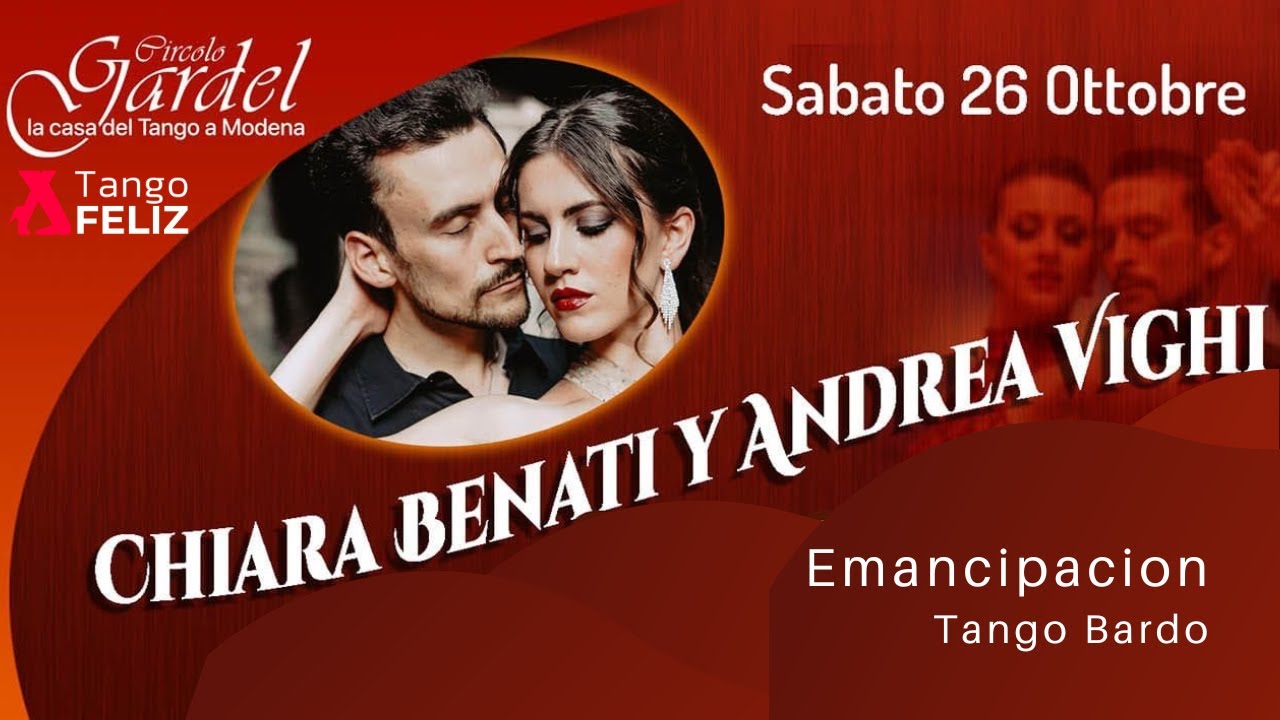 Emancipacion - Tango Bardo - Andrea Vighi y Chiara Benati - Gardel - 27 ottobre 2024