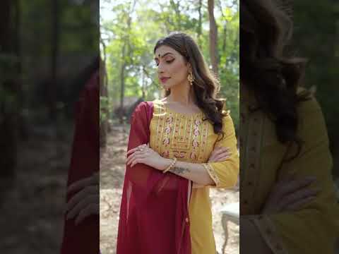 Kiana Feelings Bombay Embroidery Work Wholesale Readymade Suits Catalog – product video thumbnail