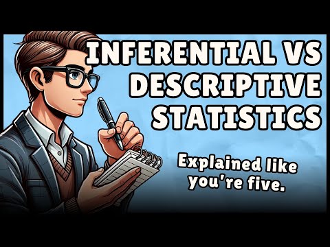Inferential Statistics Vs Descriptive Statistics (Easy Explanation)