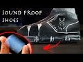 Sound Proof Black Panther Shoes Made From Aerogel Retractable Nanotech Sneakers