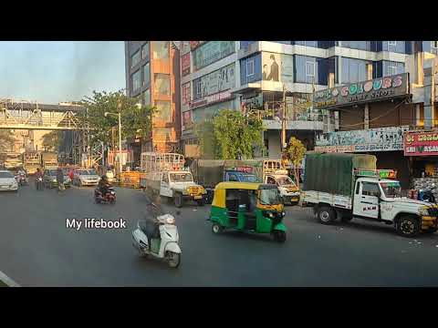 K R Puram Streets  Bangalore | Journey Video