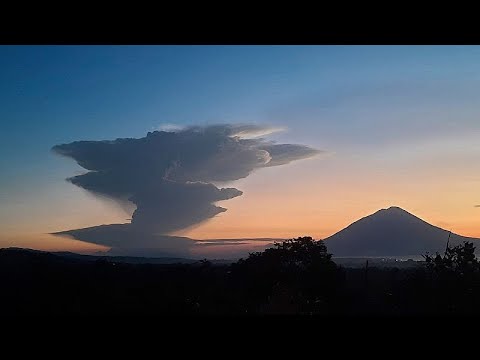 Watch: Indonesia volcano eruption sends ash 10km into sky