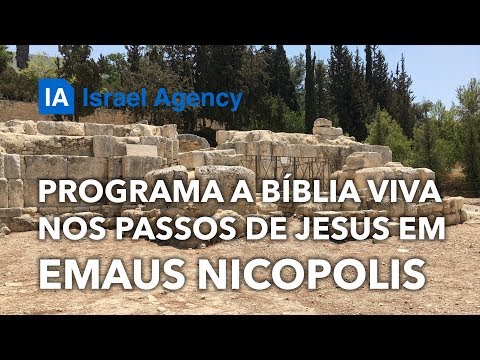 Programa a Bíblia Viva - Emaús Nicópolis - Nos Passos de Jesus