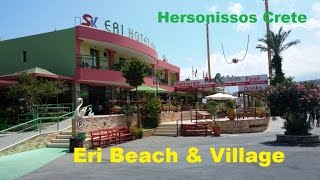 preview picture of video 'Hotel Eri Beach & Village Hersonissos Crete  OVERVIEW (external)'