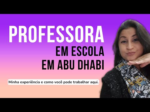 , title : 'PROFESSORA NO EXTERIOR - Minha experiência e como aplicar para trabalhar nos Emirados Árabes'