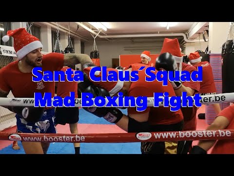 Santa Claus´ Squad Mad Boxing Workout