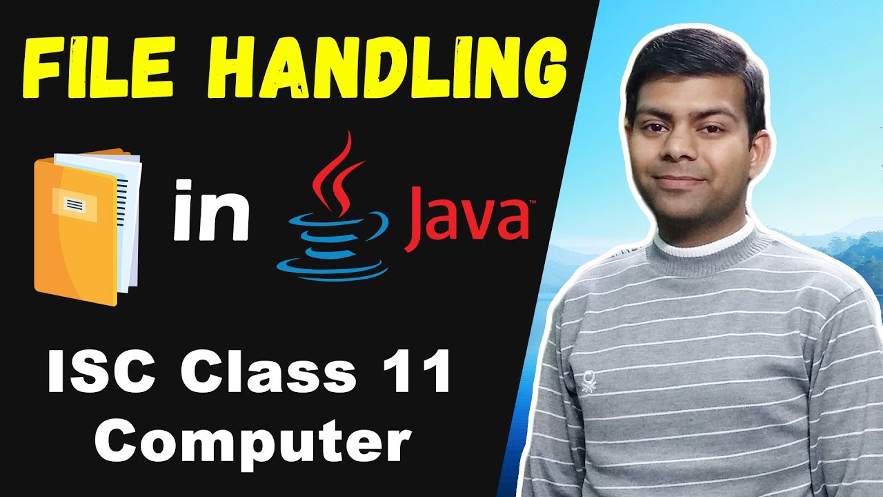 File Handling in Java | Writing, Reading Text & Binary Files | Important for Exam | Computer Science