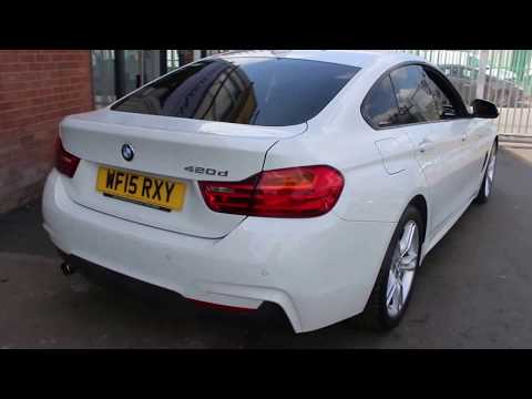 BMW 420D M Sport Gran Coupe Finished In Alpine White At Rix Motor Company