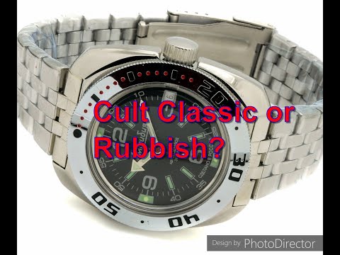 Why this watch has a cult following.....Vostok Amphibia 710640.