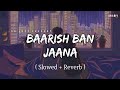 Baarish Ban Jaana - Lofi (Slowed + Reverb) | Payal Dev, Stebin Ben | SR Lofi