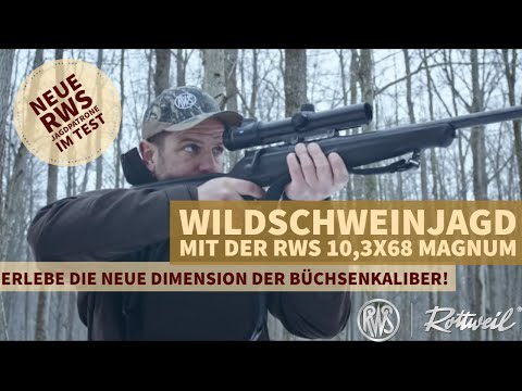 RWS Wildschweinjagd: Die neue Dimension 10,3x68 Magnum - neue RWS Jagdpatrone