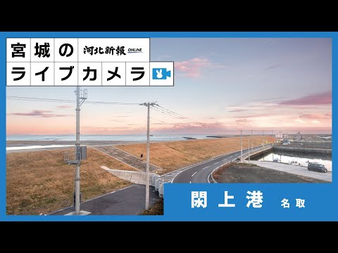 閖上港のライブカメラ映像