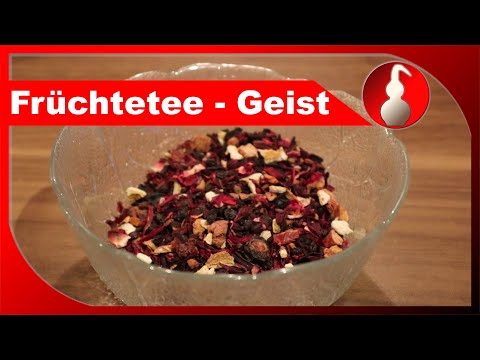 Früchtetee-Geist - Schnaps aus eienr Tee-Mischung - Trockenfrüchte destillieren - diSTILLed