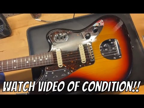 1993 Fender Jaguar Japan JG66-85 ’66 Reissue 3-Tone Sunburst ~Video~ image 8