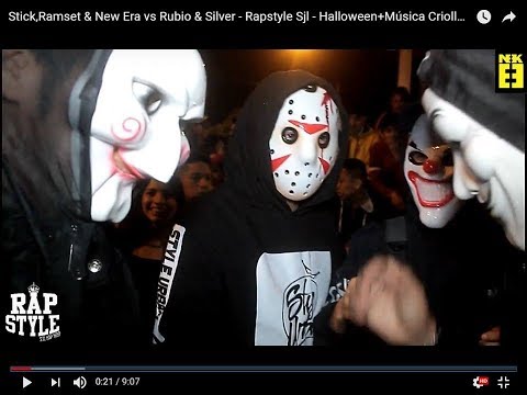 Stick,Ramset & New Era vs Rubio & Silver - Rapstyle Sjl - Halloween+Música Criolla: Multiverse 2018