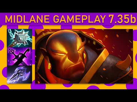 ⭐Ember Spirit 15+ Kills! Mid Gameplay 7.35b - Dota 2 Top MMR
